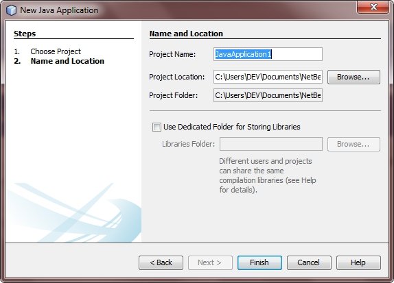 run java program using netbean