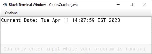 Java Date and Time
